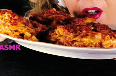 ASMR MUKBANG ITALY MANGIO LASAGNA | REAL EATING SOUND | notalking