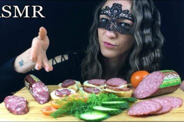 ASMR RUSSIAN SAUSAGE (Sausages Sandwiches) Eating Sounds *Mukbang