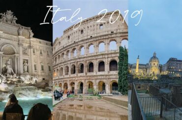 When in Rome! | ITALY TRAVEL VLOG | Pasta, Roman Colosseum, Trevi Fountain and More!