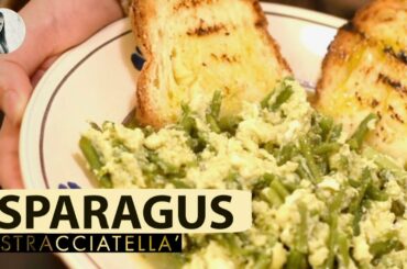 Asparagus 'Stracciatella' Recipe