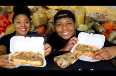 Italian Beef Mukbang | Fat Albert's | Chicago Food