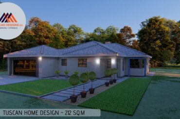 4 Bedroom Tuscan Home Design Tour | Modern House Design