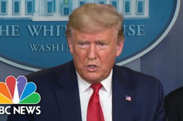 Trump, White House Coronavirus Task Force Hold Briefing | NBC News