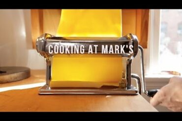 How to make fresh Tagliatelle  Aglio Olio e Peperoncino, by Mark DiRuzza