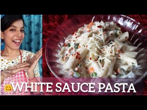 White sauce pasta | Italian Dish White sauce pasta | Italian Dish