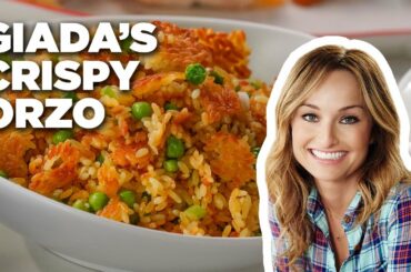 Cook Crispy Orzo and Peas with Giada De Laurentiis | Food Network