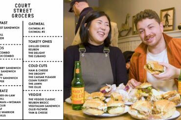 Trying Everything on the Menu at a Famous NYC Sandwich Shop (Ft Christina Chaey)