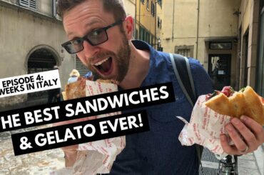 Train to Florence and BEST Food and Gelato | Day 4  - Two Weeks in Italy
