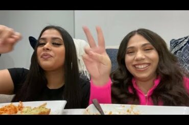 WE GOT VIOLATED STORYTIME: SHRIMP PASTA & WINE MUKBANG