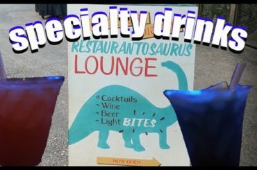 Restaurantosaurus Lounge - Specialty Drinks - Disney's Animal Kingdom - Walt Disney World