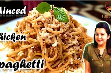 Minced Chicken Spaghetti
