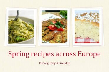 Spring recipes across Europe