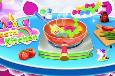Unicorn Pasta Cooking Game