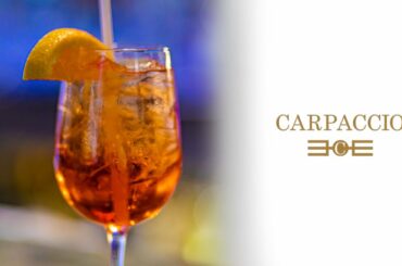 Aperol Spritz here at Carpaccio Restaurant