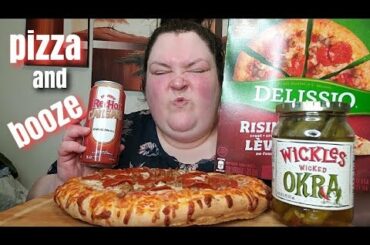 3 MEAT PIZZA AND CAESAR MUKBANG 먹방