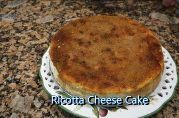 Italian Grandma Makes Ricotta Cheese Cake