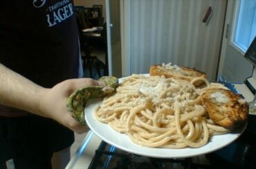 Ep 12  Fettuccine Alfredo Homemade and Super Easy