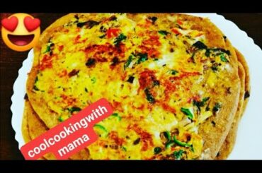 Cheesy Anda Pratha Recipe_ Cheesy Egg Pratha Recipe in Urdu Hindi_ coolcookingwithmama