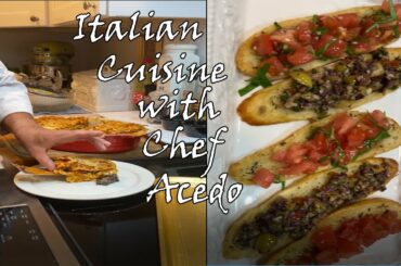Italian Cuisine with Chef Acedo: Week 2