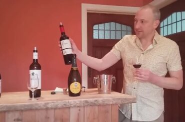 Tasting wines with Niall from Vintage Roots