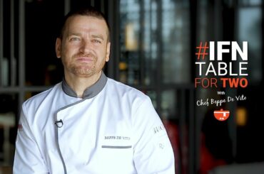 #IFNTableForTwo With Michelin-star Chef Beppe De Vito | Italian Chef | Braci | Singapore