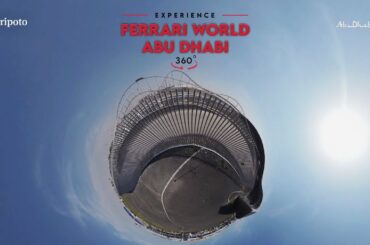 The FASTEST Rollercoaster In The World! | Ferrari World Abu Dhabi | 360 Video | Tripoto