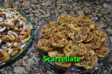 Italian Grandma Makes Christmas Cookies: Scartellate, Struffoli & Crostoli