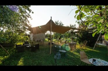 Stretch Tents for Gardens and Private Events by Tentourage