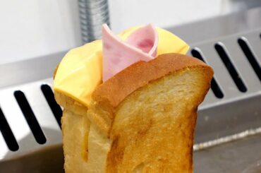 Bacon and Sausage Egg Sandwich - Korean Street Food