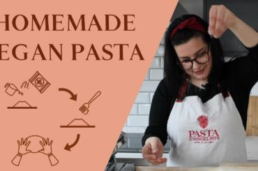 An Italian chef’s easy recipe to making vegan pasta dough from scratch
