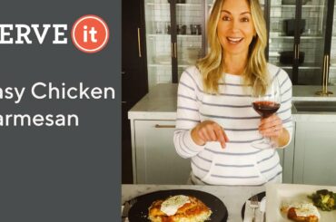 Easy Chicken Parmesan | At Home Recipe | Serve It