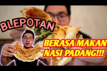 MAKAN PIZZA KEJU MOZARELLA ITALIAN RECIPE!! SAMPAI BLEPOTAN BERASA MAKAN NASI PADANG!!!