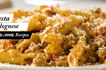 Classic Pasta Bolognese Recipe | Food & Wine Recipes