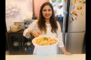 White Creamy Penne Pasta Recipe | White Sauce Pasta | Italian healthy dish | by Rotimojo™