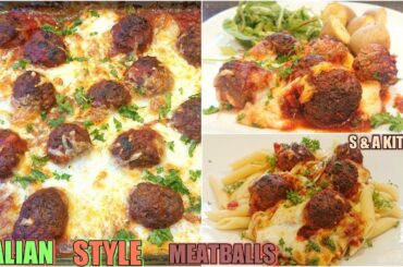Juicy Italian Style Meatballs