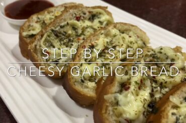 Cheesy Garlic Bread | Easy to make | Simple Cooking | Indianised International | What to Eat- India