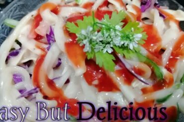 Rangoli Salad | Italian Spaghetti Salad | easy & quick recipe for all age groups (Urdu & Hindi)