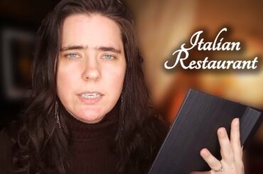 ASMR Italian Restaurant Waitress Role Play