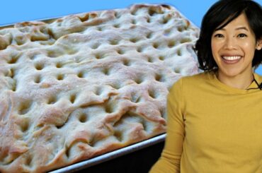 SOURDOUGH Focaccia Recipe - Italian olive oil flatbread | FERMENTED