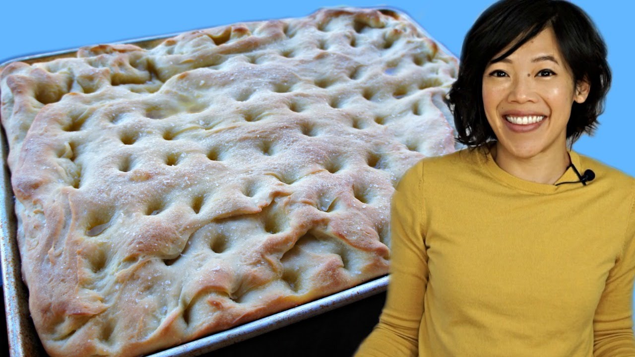 SOURDOUGH Focaccia Recipe – Italian olive oil flatbread | FERMENTED SOURDOUGH Focaccia Recipe - Italian olive oil flatbread | FERMENTED