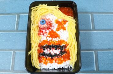 Stop Motion Cooking Lunch Box Human Face, Stop Motion Food ASMR 4k
