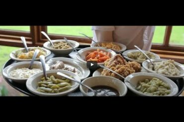 A trip to the Dillard House for family style dining, day of relaxation