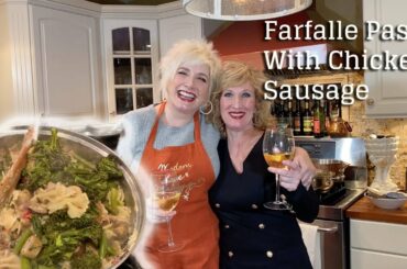 Farfalle Pasta With Chicken Sausage