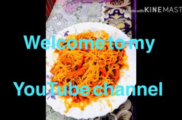 Filipino style with mix italian style spaghetti 🍝 ( lutong maypagmamahal ) my own version