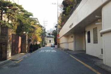 Drive Seoul downtown Gangnam Cheongdamdong(清潭洞) 서울 강남 청담동 명품거리 뒷골목 드라이브 영상  Luxury Street Back Alley
