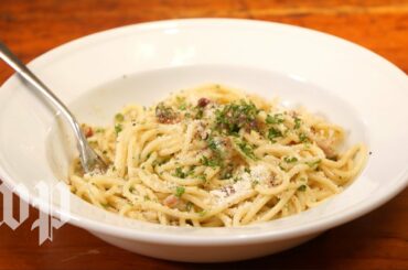 Quarantine Cooking Show: Spaghetti Carbonara