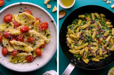 10 DIY Pasta Shapes to Make You Feel Like You're in Italy! #StayHome with So Yummy