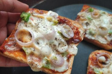 Bread Pizza in 2 minutes