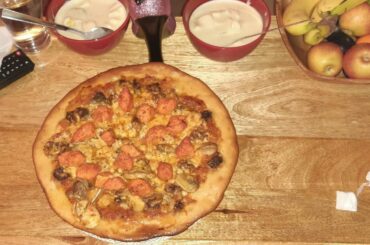 Pizza Maison Viande Haché Vraiment une super Pizza