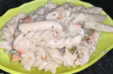 Italian white sauce pasta | restaurant style | सफेद सॉस पास्ता | रेस्तरां शैली |